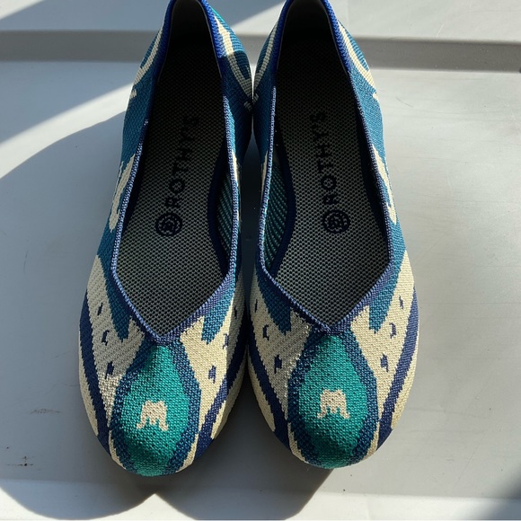 Rothy’s flats Moroccan Blue discontinued - Picture 4 of 16
